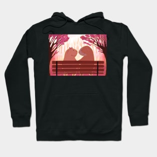 Guinea pigs in love Hoodie